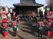 赤塚諏訪神社 獅子舞