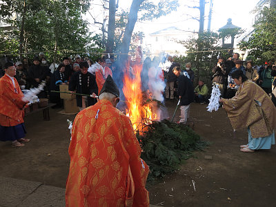 一山神社 冬至祭