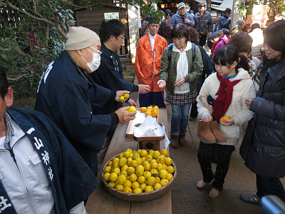 一山神社 冬至祭