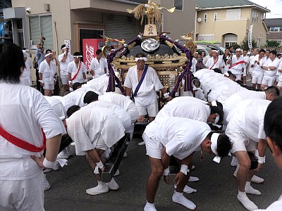 上妙典八幡神社 例大祭