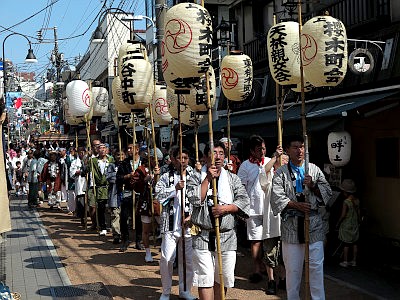 日暮里諏方神社 例大祭