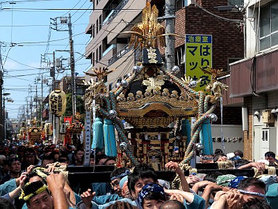 日暮里諏方神社 例大祭