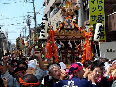 日暮里諏方神社 例大祭