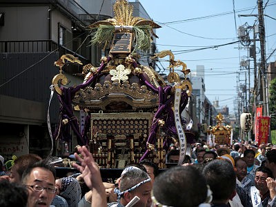日暮里諏方神社 例大祭