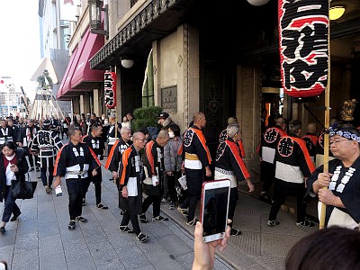 日本橋高島屋 梯子乗り