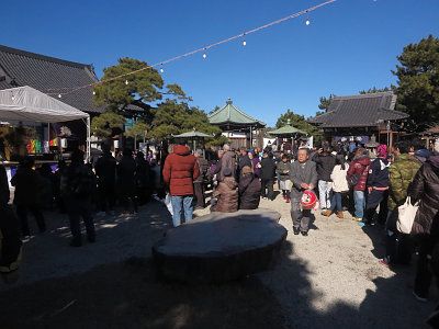 南蔵院 初詣