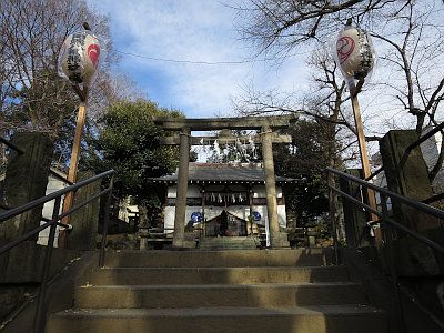 上田端八幡神社 初詣