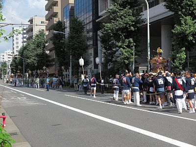 王子神社 連合宮出し