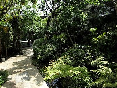 芭蕉記念館 庭園