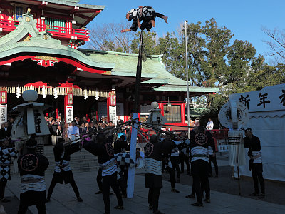富岡八幡宮 刺又乗り