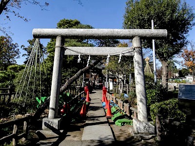 碑文谷池厳島神社