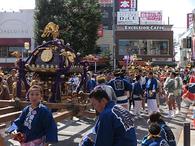 自由が丘熊野神社 例大祭