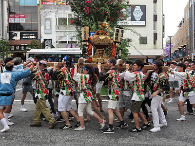 自由が丘熊野神社 例大祭