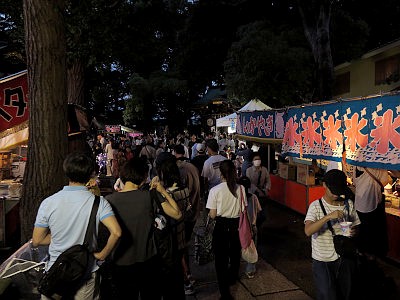 中目黒八幡神社 例大祭