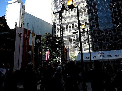 虎ノ門金刀比羅宮 梯子乗り