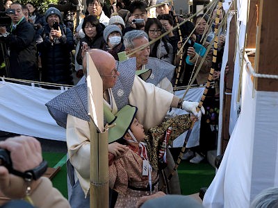 六郷神社 こども流鏑馬