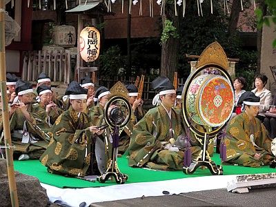 市谷亀岡八幡宮 放生会