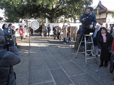中井御霊神社 備射祭