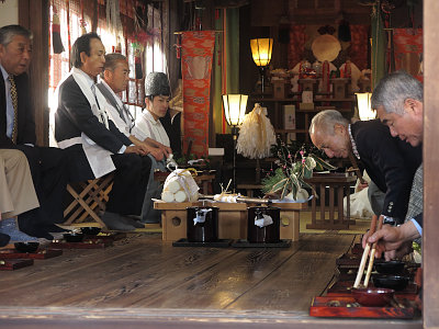 中井御霊神社 備射祭