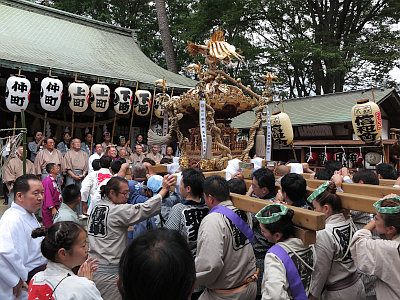 下高井戸八幡神社 例大祭