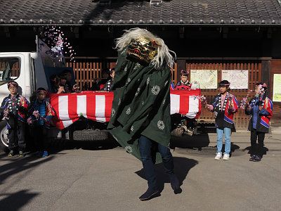 旧吉田屋酒店 獅子舞