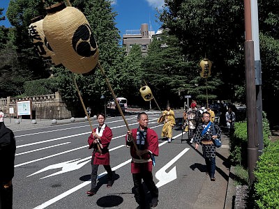 築土神社 築土祭