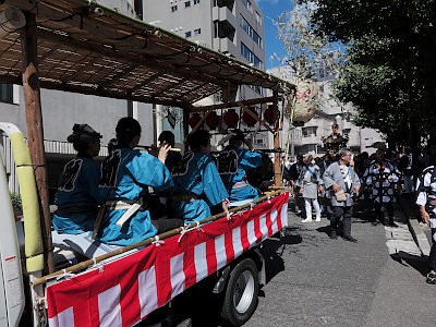 築土神社 築土祭