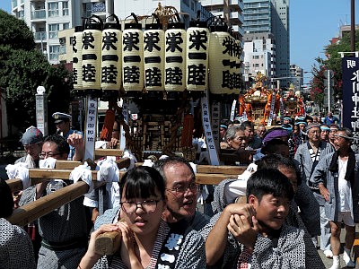 神明氷川神社 例大祭