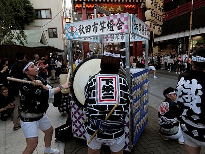 秋田竿燈浅草まつり