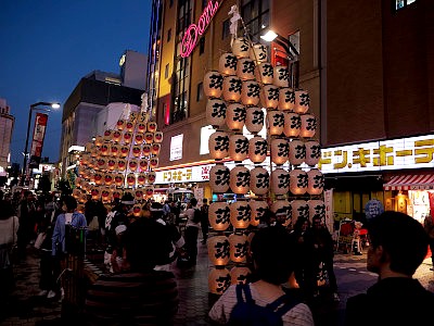 秋田竿燈浅草まつり